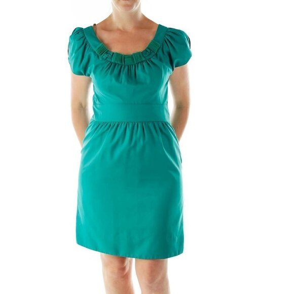 The Limited Dresses & Skirts - The Limited Green Empire Waist Cocktail Dress